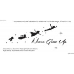 Peter pan - Never Grow up Wall decal for kid's room